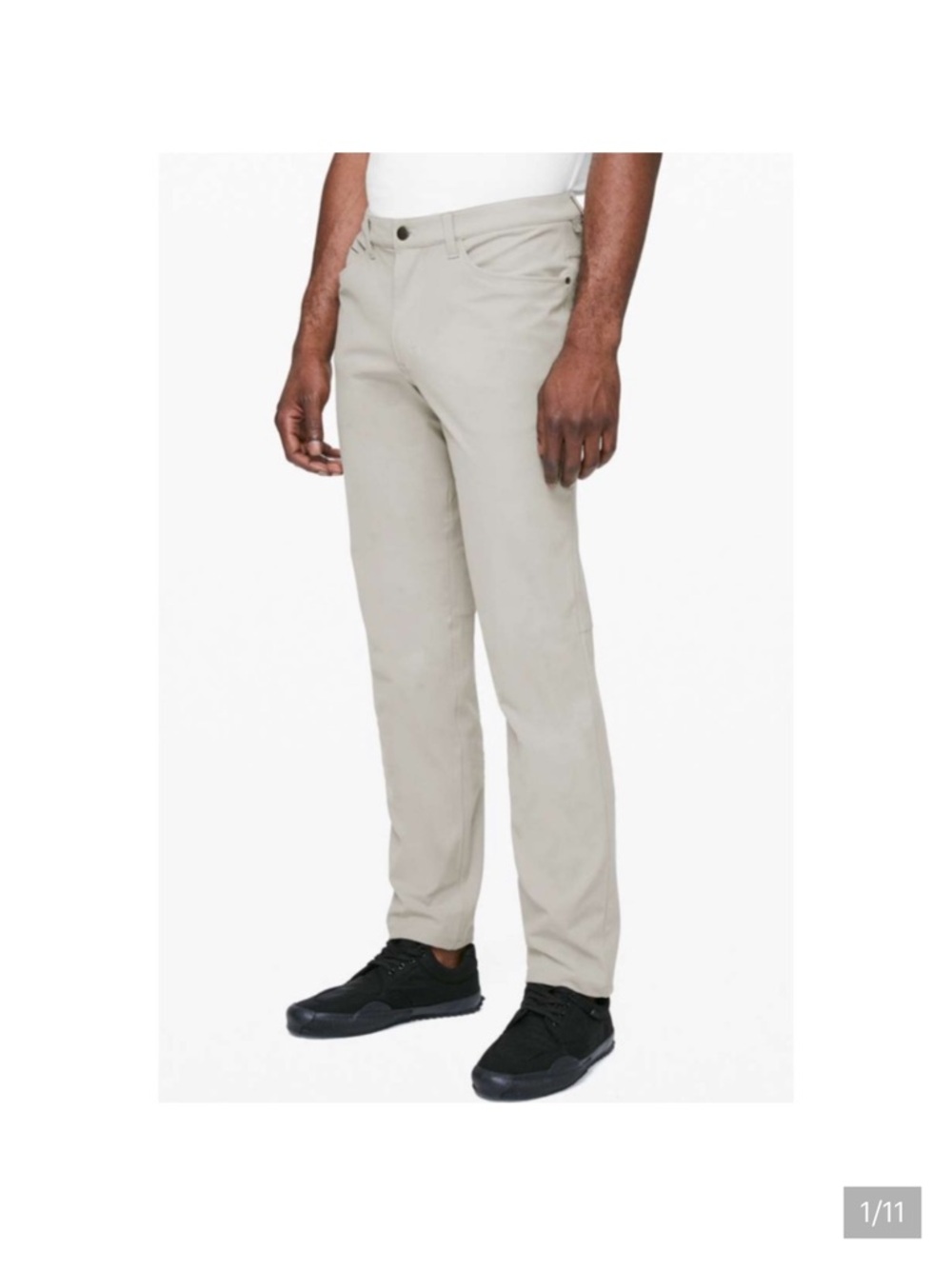 LULULEMON | Men’s ABC Pant Classic in Riverstone, Size 33 Waist, 34 inseam.